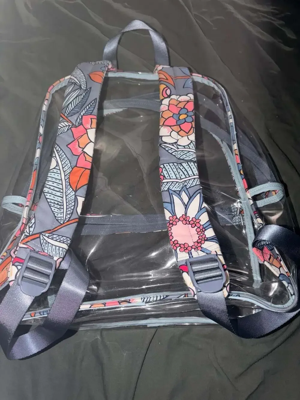 Vera Bradley Clear Backpack Floral